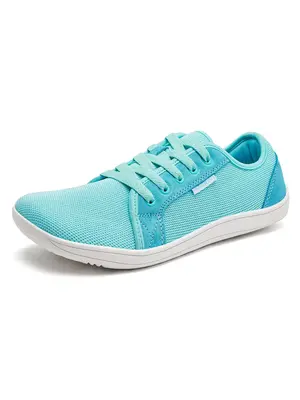 HOBIBEARAdult shoes, women's casual lace up sports wide toe shoes, comfortable barefoot canvas shoes