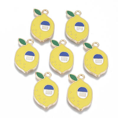 Alloy Enamel Pendants