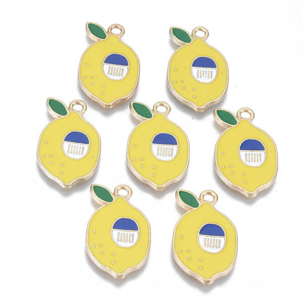 Alloy Enamel Pendants