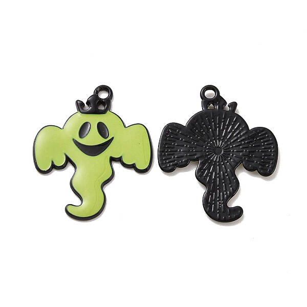 Halloween Theme Rack Plating Alloy Enamel Pendants