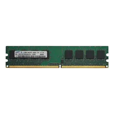 Samsung M378T6553CZ3-CD5 | 512MB DDR2-533MHz PC2-4200 Non-ECC Unbuffered UDIMM CL4 1Rx8 1.8V 240-Pin Memory Module