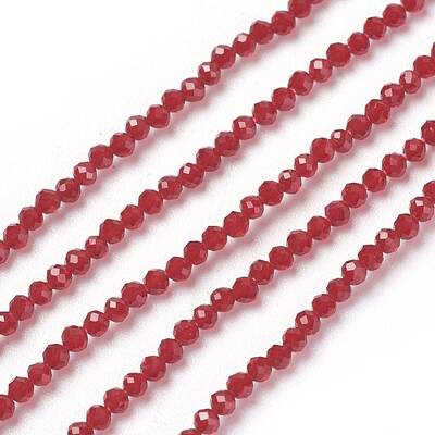 Transparent Glass Beads Strands
