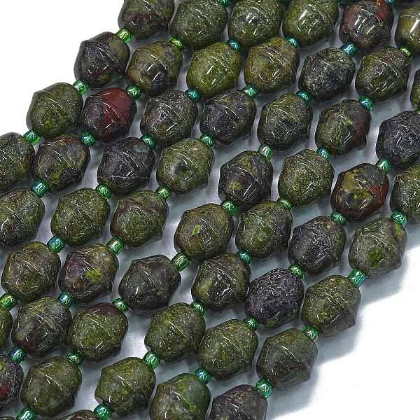 Natural Dragon Blood Beads Strands