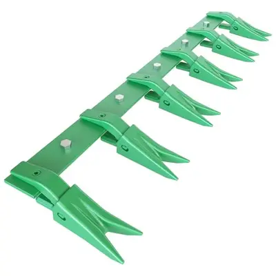 Garvee Bucket Tooth Bar, 46'', Heavy Duty Tractor Bucket Teeth Bar for Sub-Compact Tractor Loader, 4560 Lbs Load-Bearing, Fit...