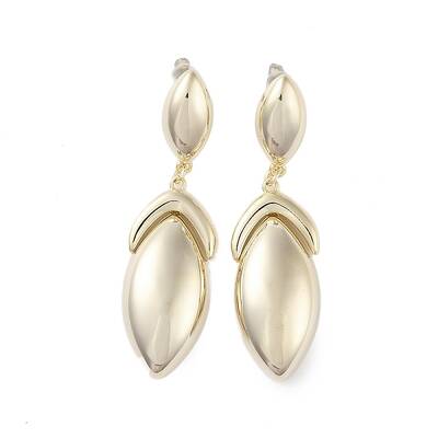 Brass Pendants Stud Earrings