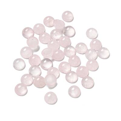 Natural Rose Quartz Cabochons