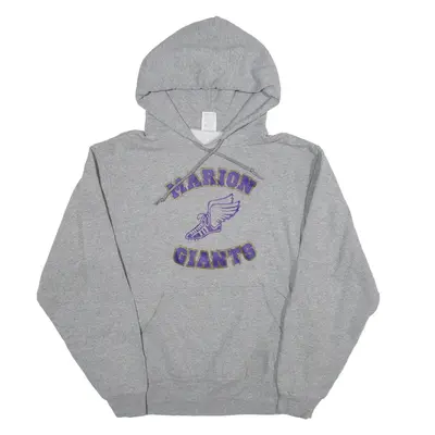 JERZEES Marion Giants Hoodie Grey Pullover Womens M