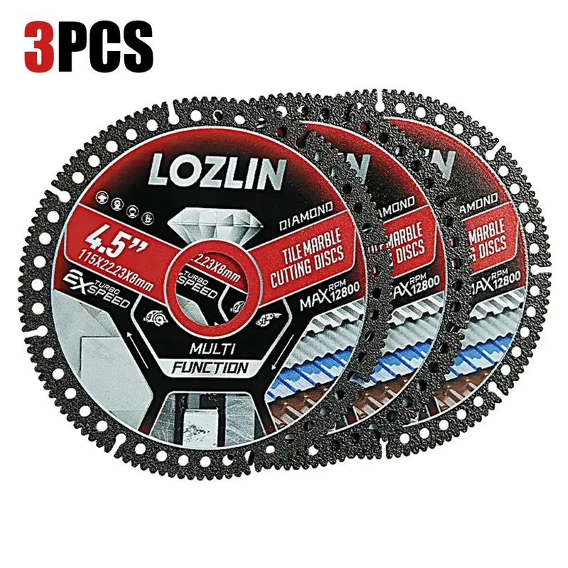 LOZLIN 3PCS 4.5\