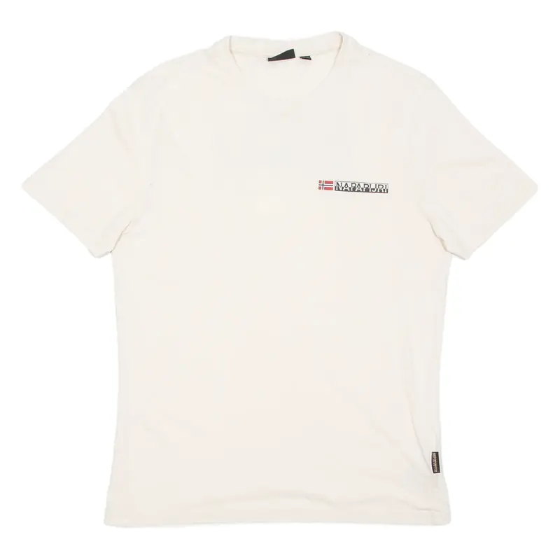 NAPAPIJRI Mens T-Shirt Beige S