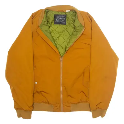 LEVI'S Mens Bomber Jacket Brown M