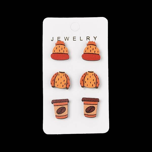 Thanksgiving Stud Earrings Set