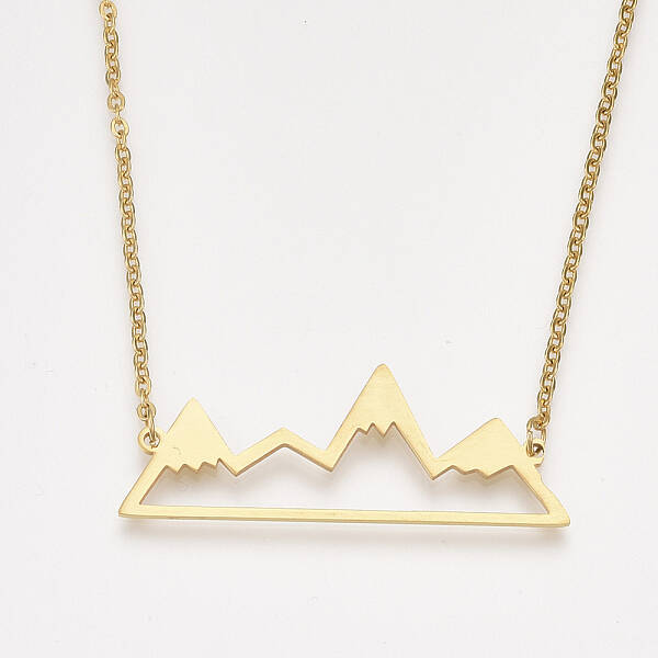201 Stainless Steel Pendant Necklaces