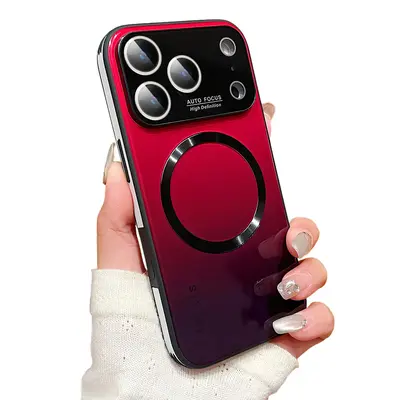 Case for iPhone 17 Pro Max iPhone Air 16 15 14 13 12 11 Pro Max Case, Support for Magsafe, Magnetic Wireless Charger Case, Gr...