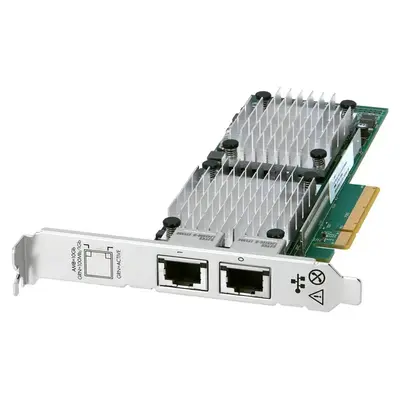 657128-001 HP 2 x RJ45 Ports 10Gb/s 10GBase-T PCI-Express 2.0 X8 530T Network Ethernet Adapter