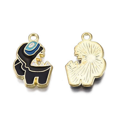 Alloy Enamel Pendants