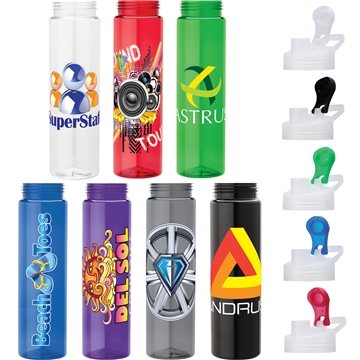 144 Custom Newport VII 25 oz Water Bottle w/ Integrated Handle - ...