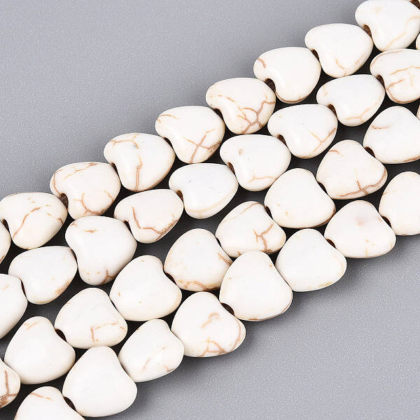 Synthetic Howlite Beads Strands