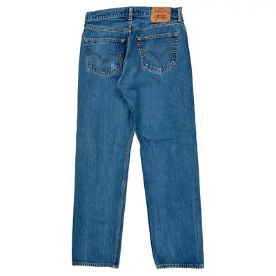 501 Levis Jeans - 31W 31L Blue Cotton