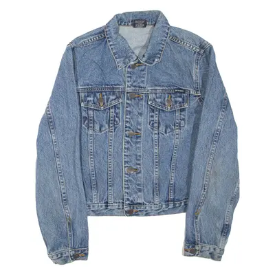 ATTITUDE Mens Denim Jacket Blue S