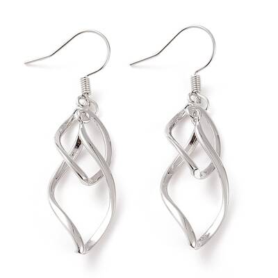 Brass Dangle Earrings