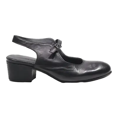 PANTANETTI Strappy Heels Black Suede Womens UK 2