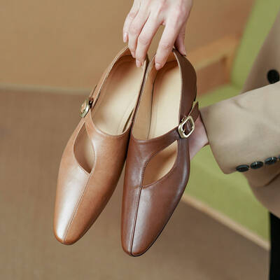 CHIKO Trang Round Toe Block Heels Pumps Shoes