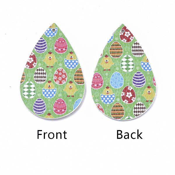 PU Leather Big Pendants