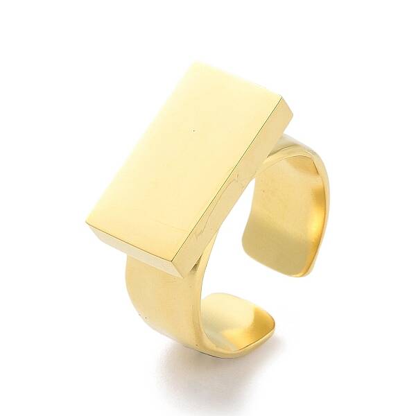 304 Stainless Steel Open Cuff Rings