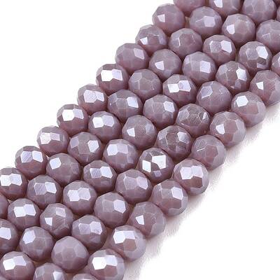 Electroplate Glass Beads Strands