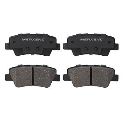 Garvee 4Pcs Premium Ceramic Rear Brake Pads for 2011-2015 Sonata,2013-2016 Elantra GT,2012-2017 Azera,2012-2016 Veloster,2011...