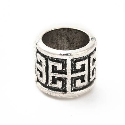 Tibetan Style Alloy European Beads