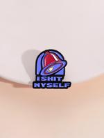 Cute Enamel Pin Brooch, Fashion Brooch for Women & Men, Enamel Pin Suitable for Backpacks, Jeans, Scarves, Hats Decoration, C...