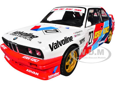 BMW E30 M3 #27 Atsushi Kawamoto - Anthony Reid Japanese Touring Car Championship (1986) Competition Series 1/18 Diecast M...