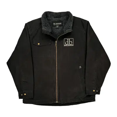 Dri Duck Jacket - XL Black Cotton Blend