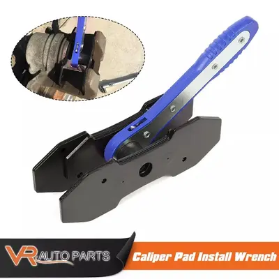 Ratcheting Brake Piston Spreader Wrench Caliper Pad Install Tool Press Ratchet For most large trucks commercial vehicles with...