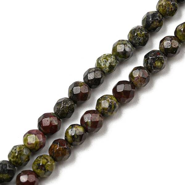 Natural Dragon Blood Beads Strands