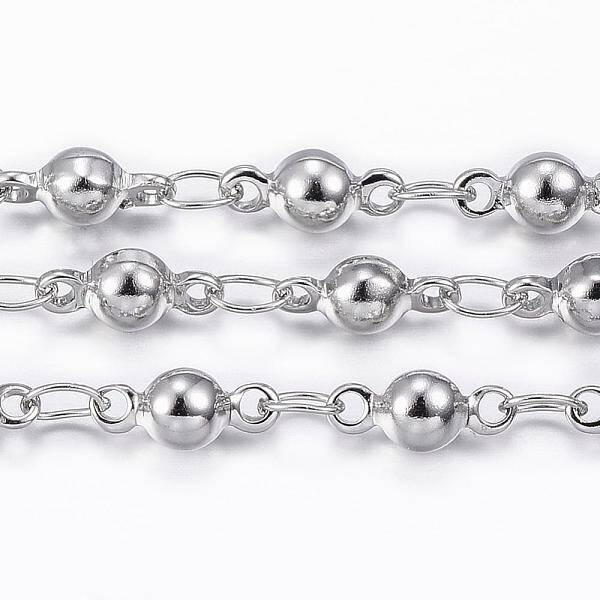 Tarnish Resistant 304 Stainless Steel Bar Link Chains