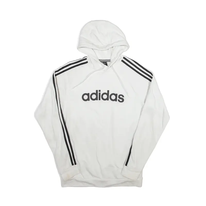 ADIDAS 2019 Hoodie White Pullover Mens M