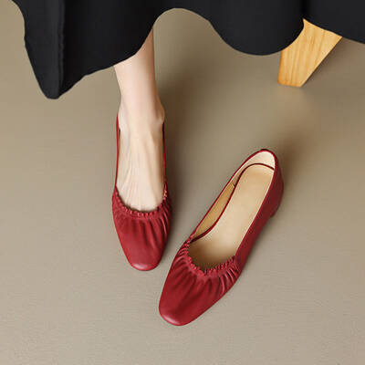 CHIKO Deshawnda Round Toe Block Heels Pumps Shoes