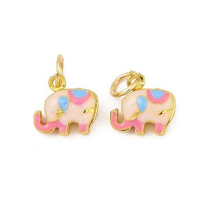 Brass Enamel Charms