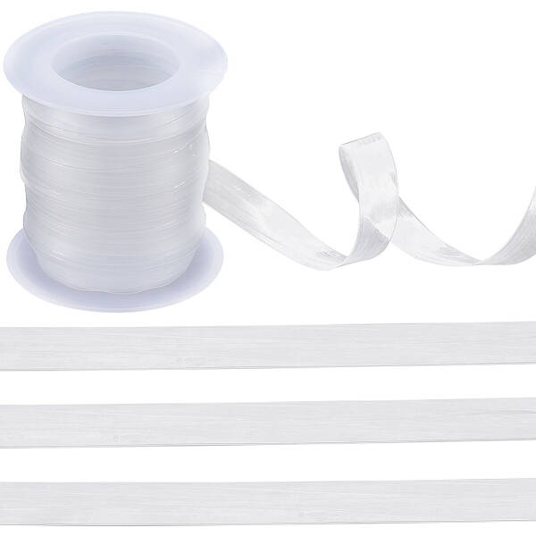 10M Invisible Stretchy TPU Plastic Transparent Elastic Strap