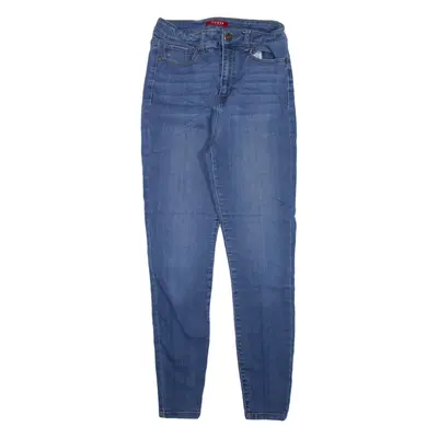 GUESS Womens Jeans Blue Slim Skinny W24 L26