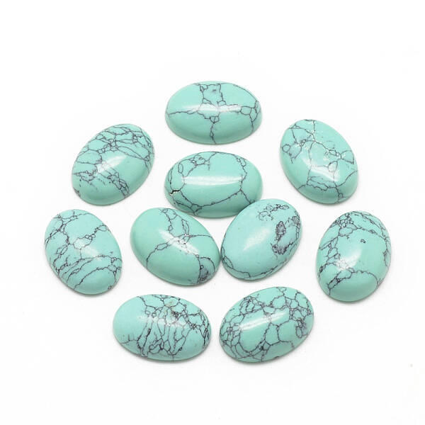 Synthetic Turquoise Cabochons