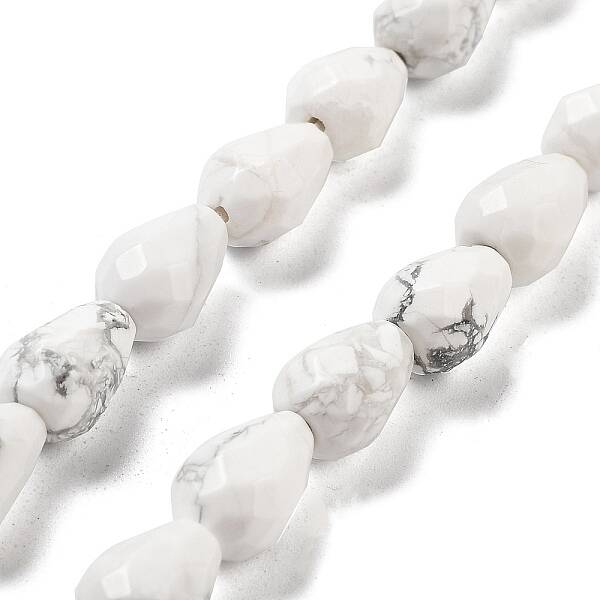 Natural Howlite Beads Strands