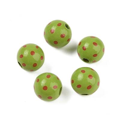 Wood European Beads
