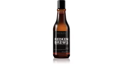 3 in 1 shampoo Redken Brews 300 ml