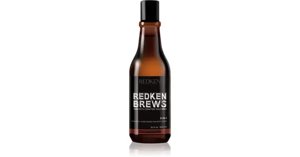 3 in 1 shampoo Redken Brews 300 ml