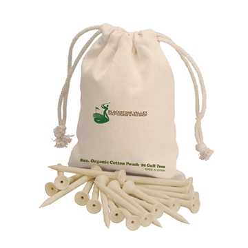 50 Promotional Solvang Golf Tees Set - 20 Piece