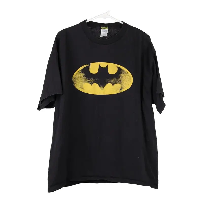 Batman Warner Bros T-Shirt - XL Black Cotton