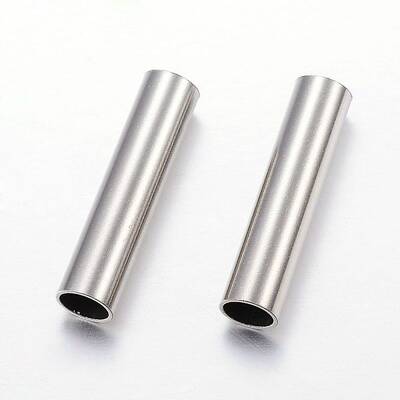 Tarnish Resistant 304 Stainless Steel Tube Beads
